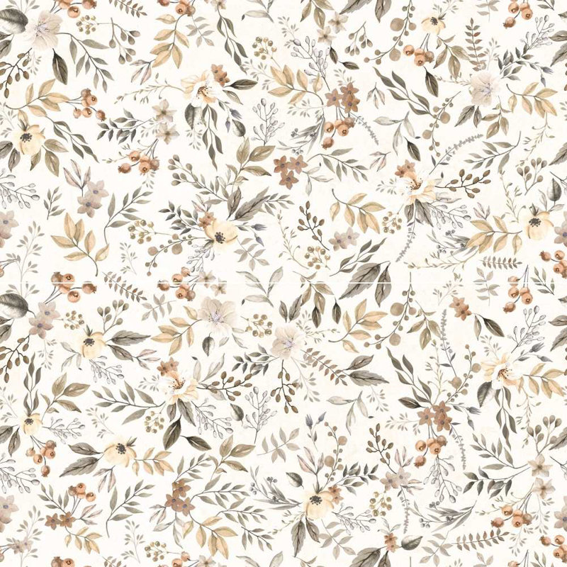 Idyll 24" x 48" Porcelain Patterned Wall & Floor Tile, Autumn