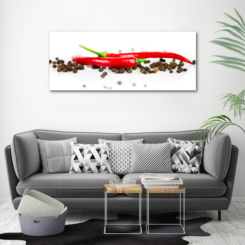 Chilli And Pepper - Wrapped Canvas Print