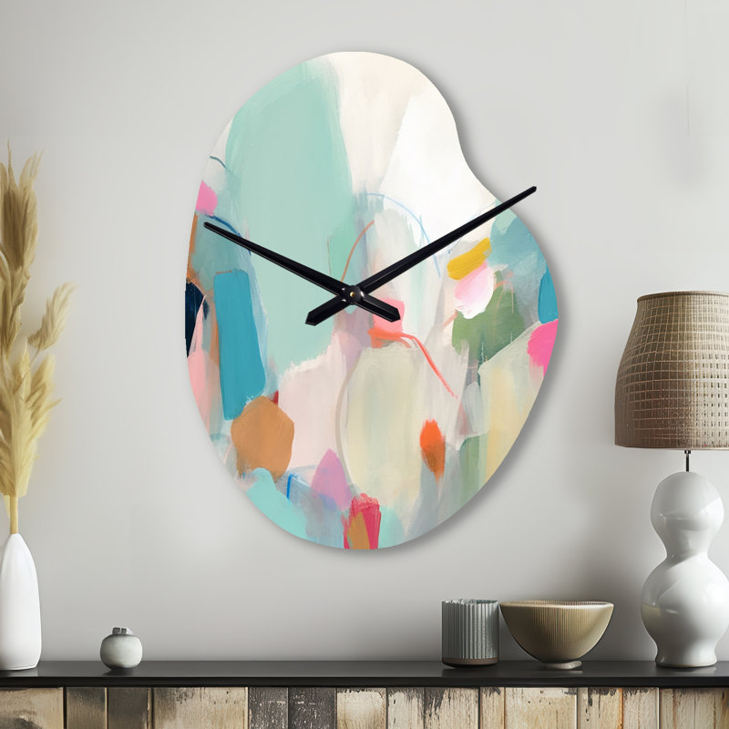 Horloge murale Perlman - Minimalim Fludity III, Grand