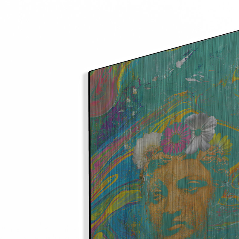 Art mural en métal Latitude Run® «Goddess Mind» par Elena Ray, H 16 po x l 12 po