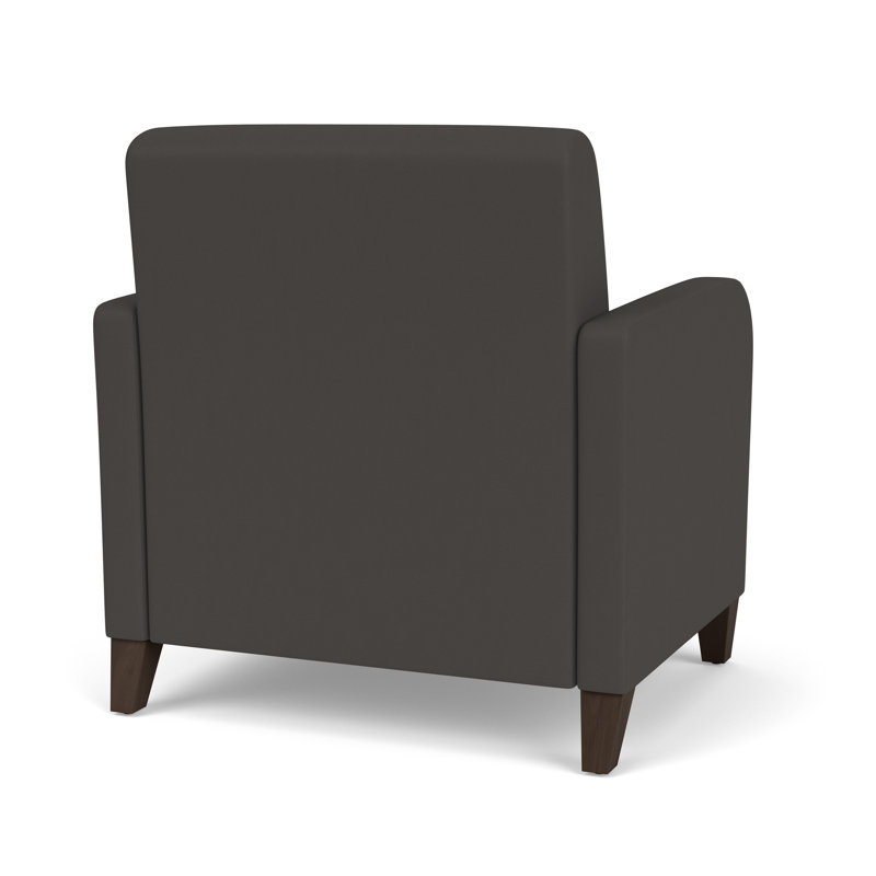 Fauteuil d'invité surdimensionné Siena, Mocha, Gris anthracite Patriot Plus