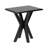 Yates Wooden Geometric Rectangle Side Table