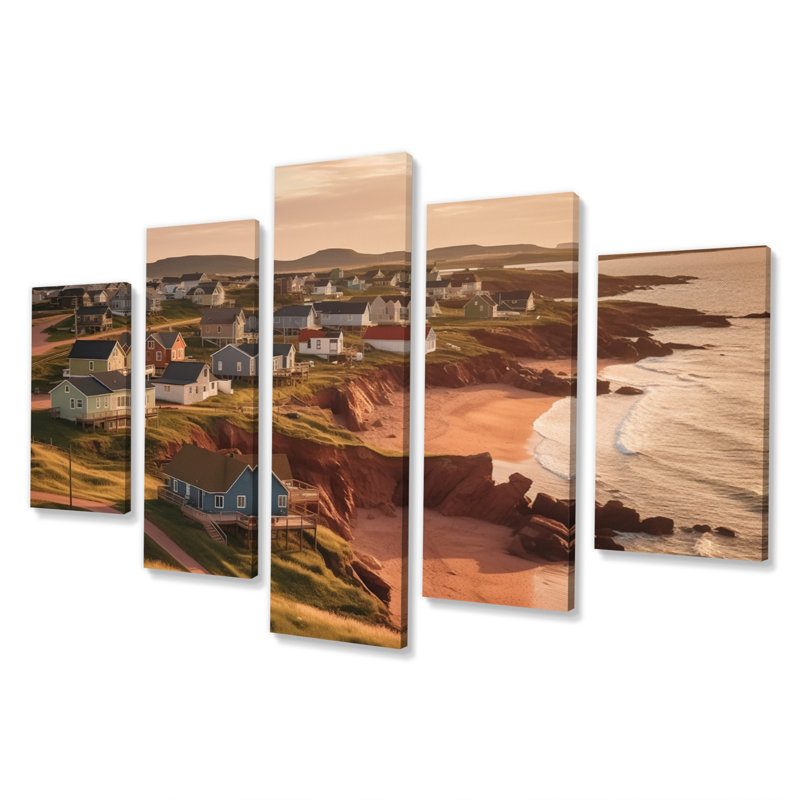 Newkirk - Québec, reproduction sur toile - 5 panneaux