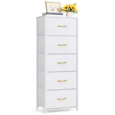 Drawer Storage Organizer, Narrow Cabinet with Drawers, Space Saving Vertical Tower for Closet, Bathroom, Office, Bedroom