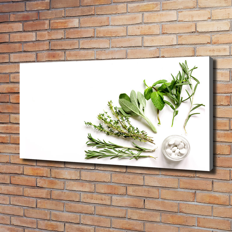 Herbs - Wrapped Canvas Print