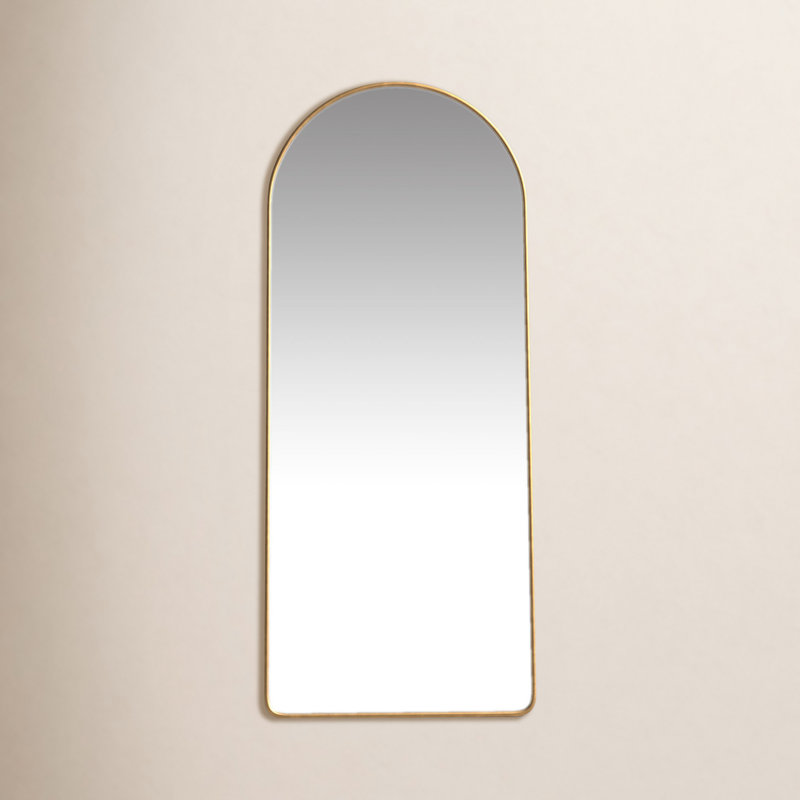 Colca Floor Mirror, Gold