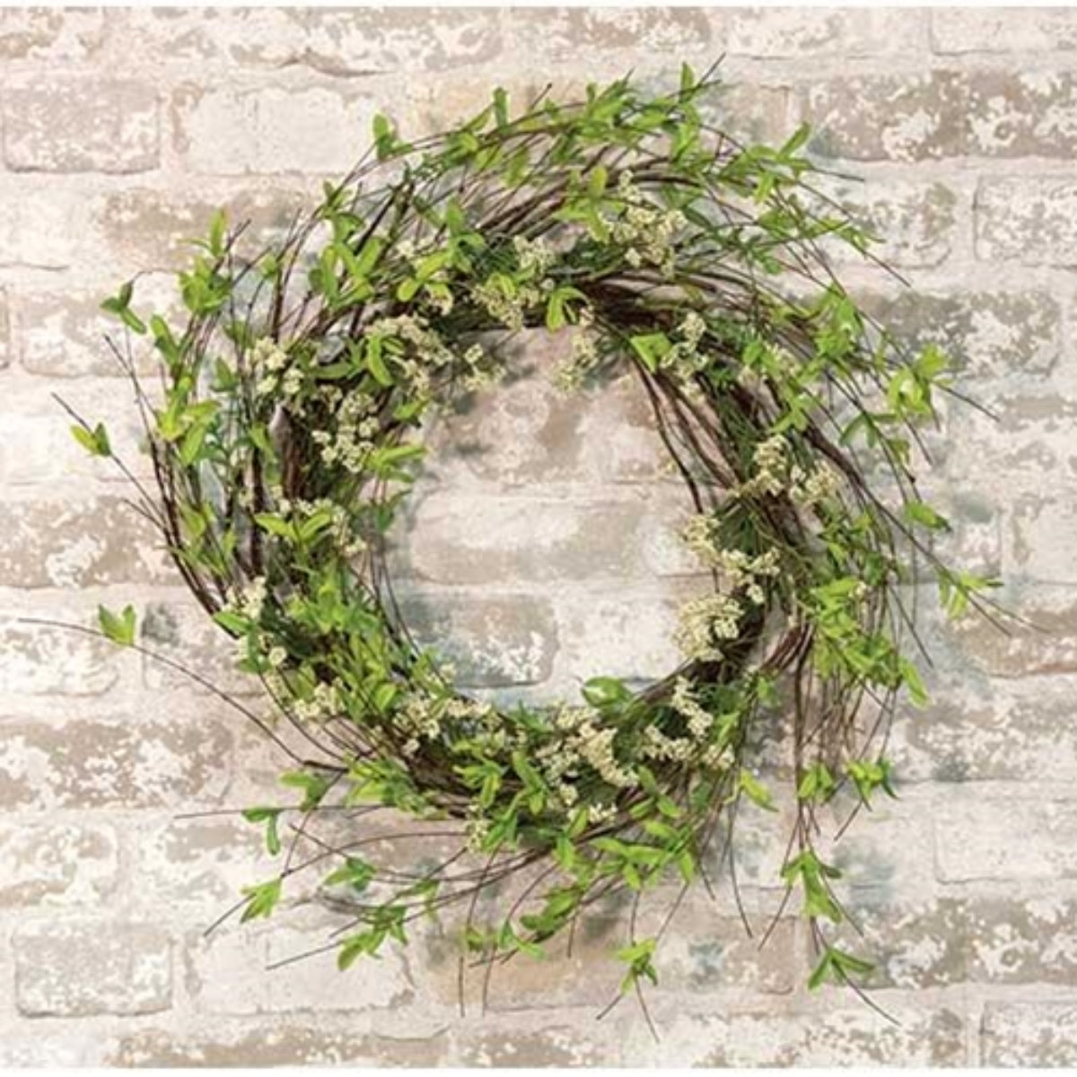 August Grove Faux Twig 24 Wreath Reviews Wayfair   Faux Twig 24 Wreath 