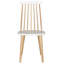 Chaise d'appoint en bois massif Rolde-803254015