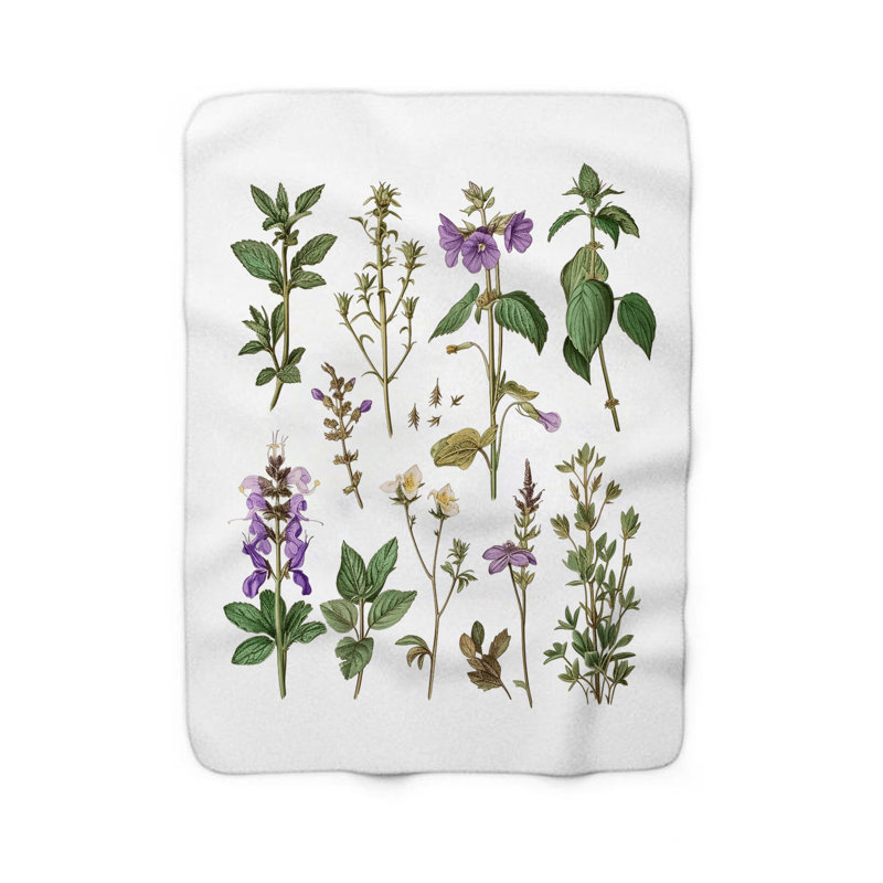  Couverture Natural Herb Creations, Grand lit