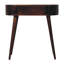 Petite console ronde caramel-108808790