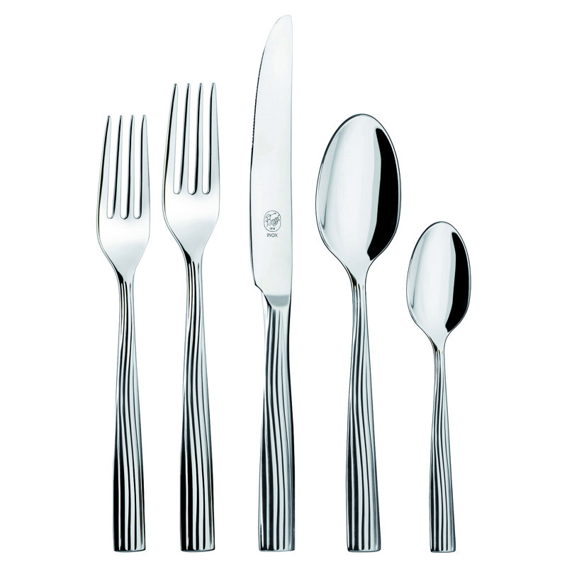 20 - Piece Stainless Steel Flatware Set - Service for 4