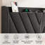 Lit plateforme tapissier avec tête de lit, station de charge USB et Type-C, base de lit à oreilles réglable, taille simple -1952260839-1952260842