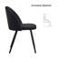 Agran Velvet Upholstered Dining Chair-2054617832