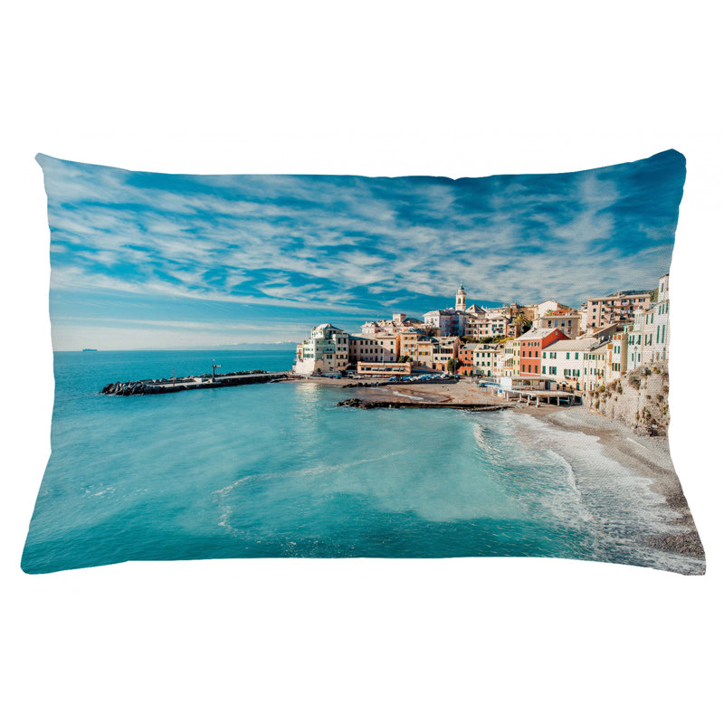 Housse de coussin lombaire intérieur/extérieur italie, 16 po x 26 po