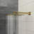 12 Inch Square Shower System With Dual Gold Heads. Valve To Burn Injuries. Rainfall Head Adjustable Spray Angle. Easy Installation And Maintenance. Includes Arm, Handheld, Hose, Holder, & Directions-121076894