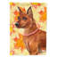 Automne 2 côtés en polyester 15 x 11 po drapeau de jardin-1178666972