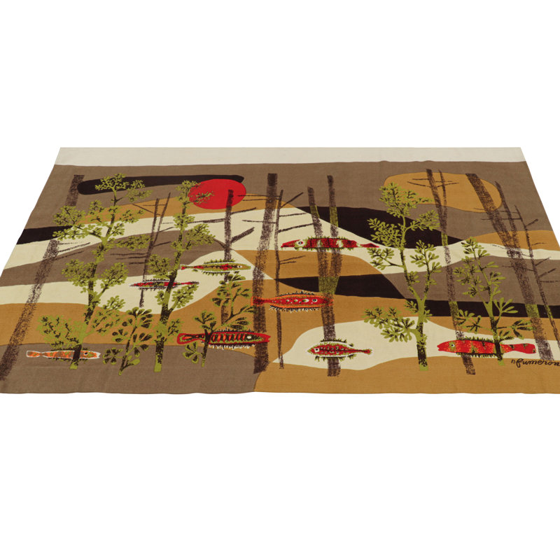 One-of-a-Kind 3’10”x5’11” Area Rug
