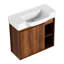 24'' Wall-Mounted Bathroom Vanity With  Ceramic Sink & Soft-Close Door