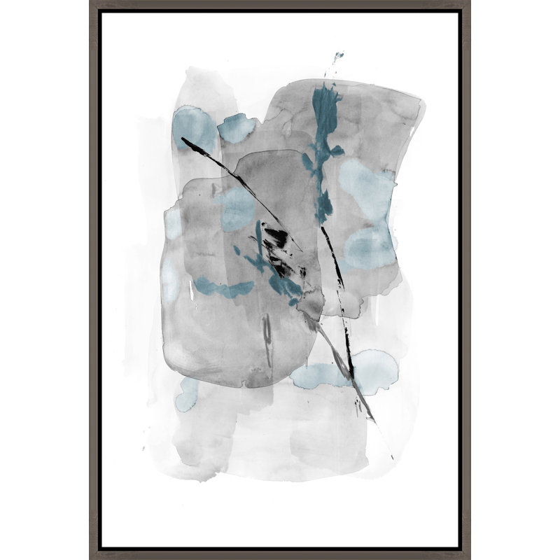 Blue Azul VII Painting by Eve Fairwell