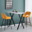 URBNLIVING Upholstered Counter Stool with Metal Frame-85587886