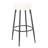 Arlandria Upholstered Counter Stool with Metal Frame-186428221