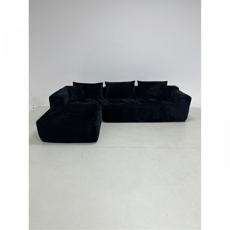 Latitude Run® Cloud Sectional Couch With L-Shape Chaise,Modern Modular ...
