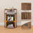 Adalynn Round End Table with Storage