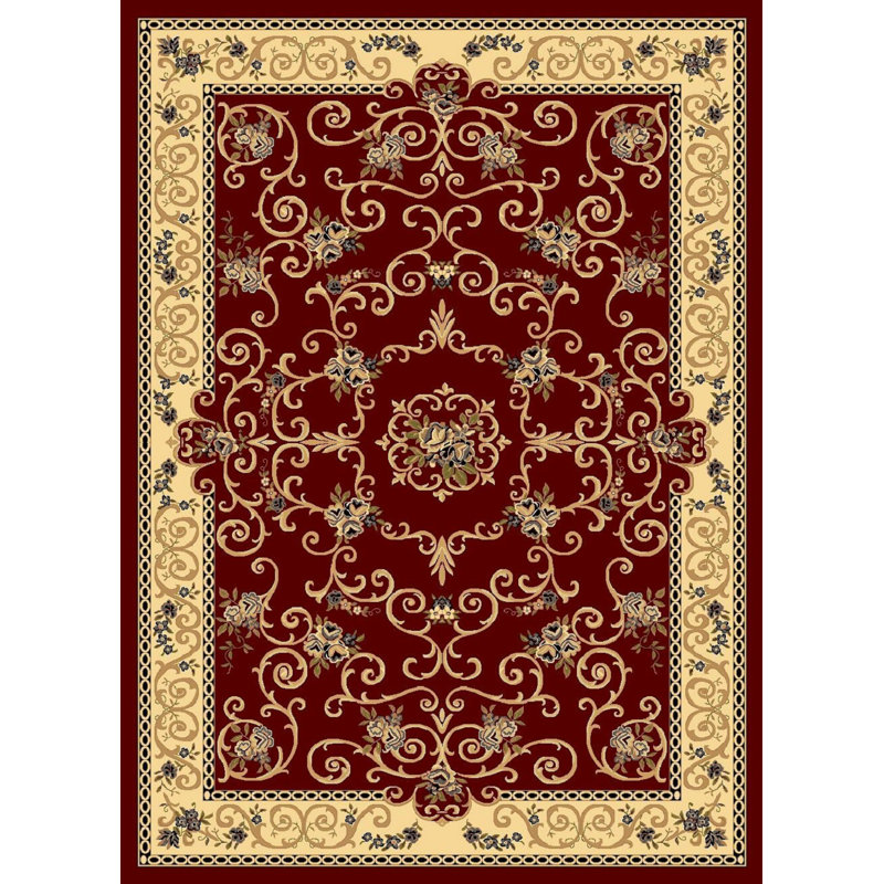 Tapis rouge Gloucester, Rectangle 9 pi 10 po x 13 pi 2 po
