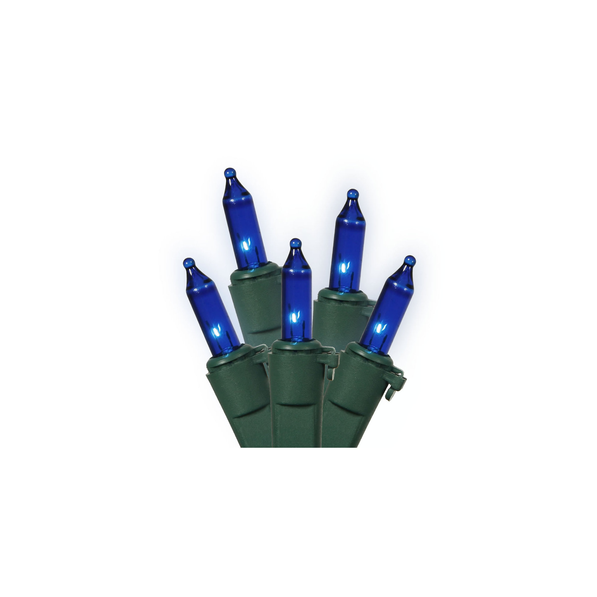 Mini Christmas String Light Set, Blue/Green, 552", 100