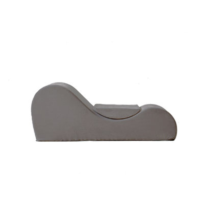 Yoga Chaise Lounge Chair with High-Density Foam Core & Removable Machine-Washable Cover