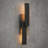 21''H Dimmable LED Black Aluminum Outdoor Wall Light-2075090766-2060225892