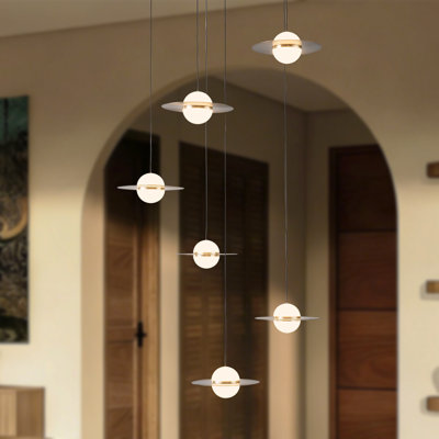 3 Head Dimmable LED Multi Pendant