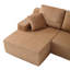 Canapé modulaire en forme de U 130 po en velours côtelé avec support à ressorts pour matelas-716878277-716878286