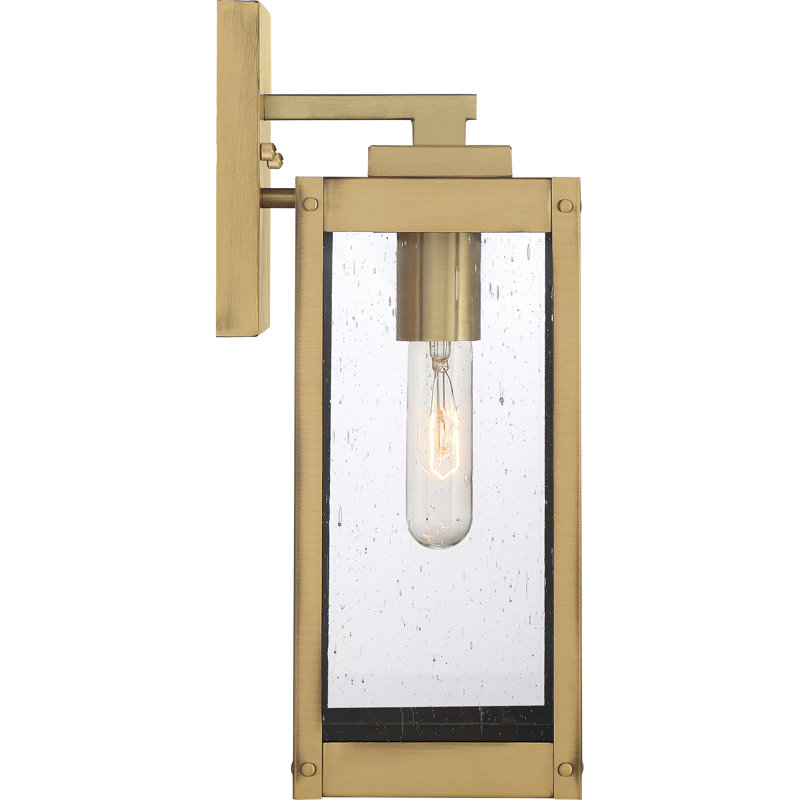 Lanterne murale d'extérieur Palig, H 14,25 po x l 5 po x p 6,5 po