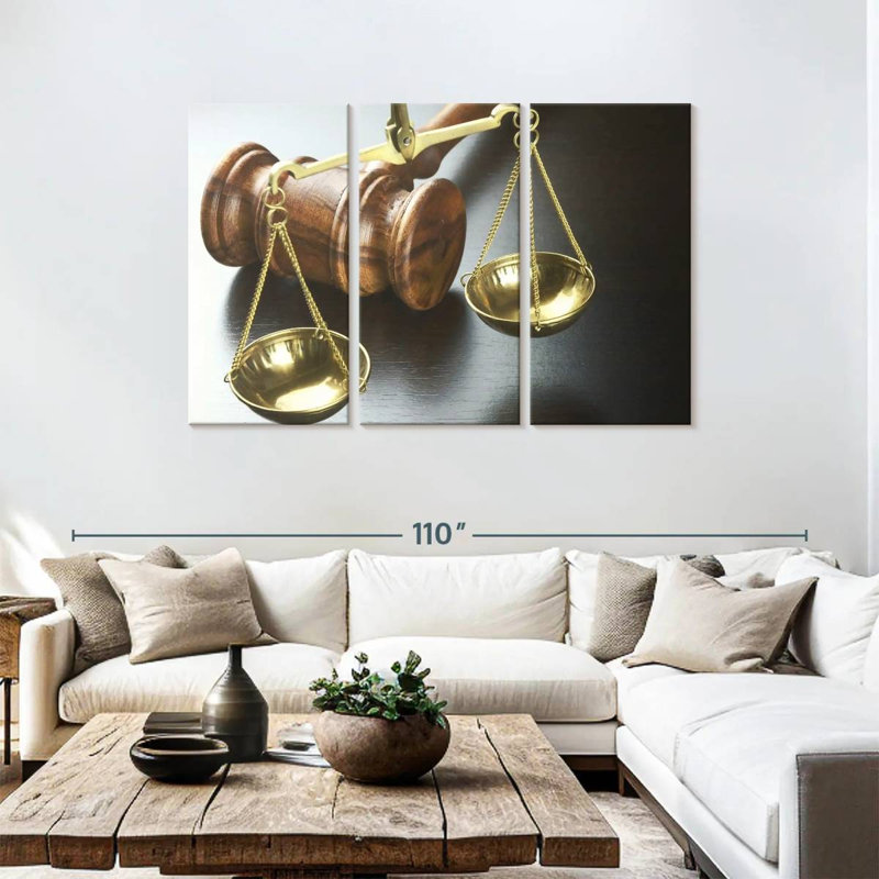 Equality Law, 48" H x 74" W