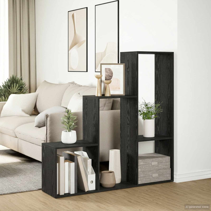 123 cm H x 123 cm W Bookcase