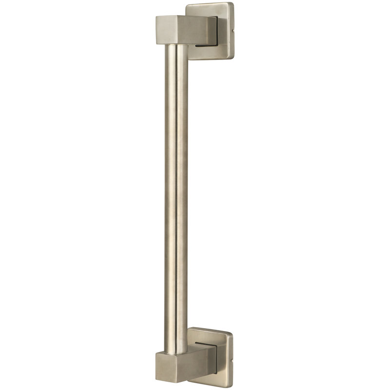 Barre d'appui Olympia , L 20 po, Nickel brossé