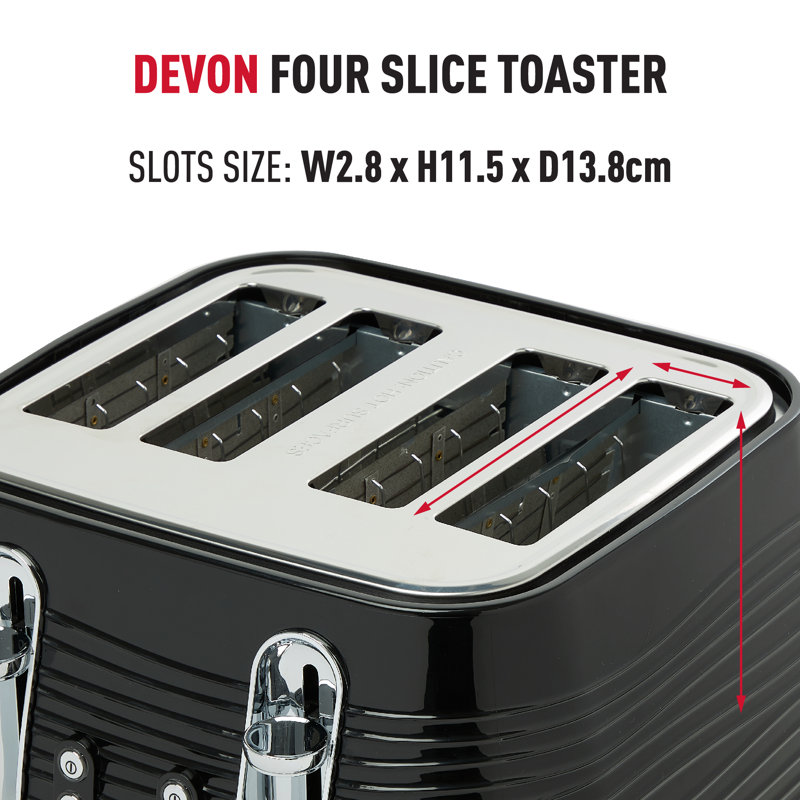 Devon 4 Slice Toaster