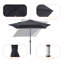 Parasol de marché carré Rinesh-1577955550