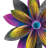 19" Wind Spinner Stake - Flower