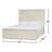 Oakes Solid Wood Panel Bed-106889734