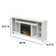 Shrader TV Stand for TVs up to 80" with Electric Fireplace Included