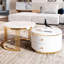 Table basse gigogne 2 tiroirs Elegant Grace