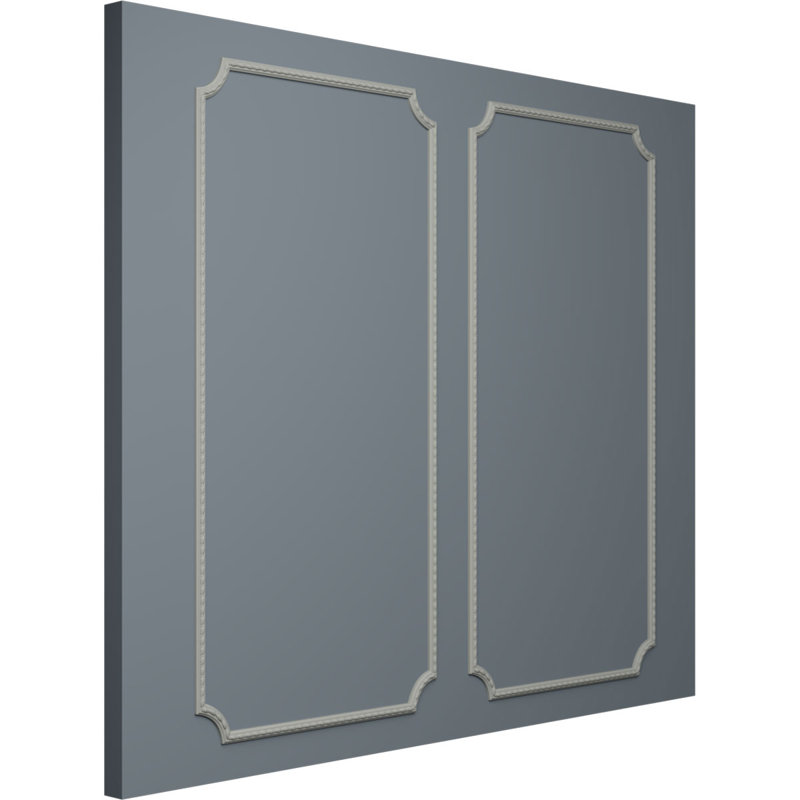 Ensemble de moulure de panneau Bulwark, L 31 po x H 62 po, Double
