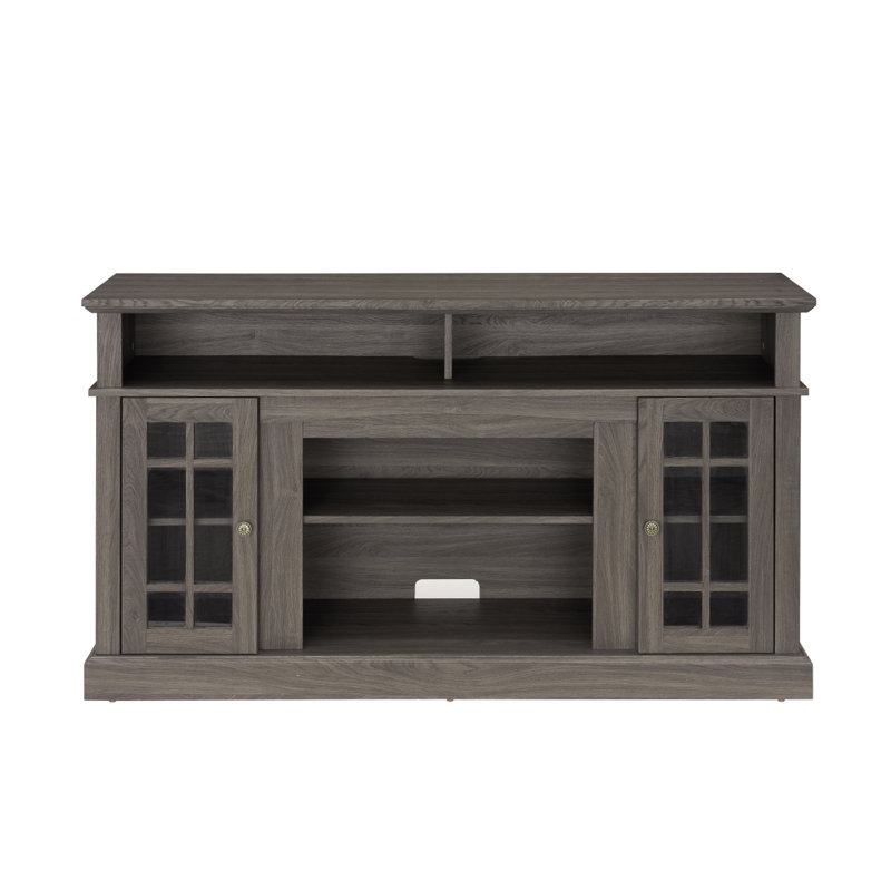 Classic TV Media Stand Modern Entertainment Console For TV Up To 65" With Open And Closed Storage Space,, 58.25"W*15.75"D*32"H