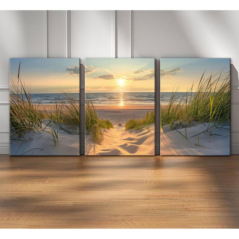 3 Piece Wrapped Canvas Print