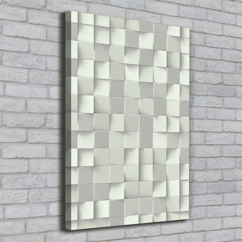 Geometric Pattern - Wrapped Canvas Print