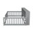 Daybed with Storage Cabinets and USB Ports-698038485