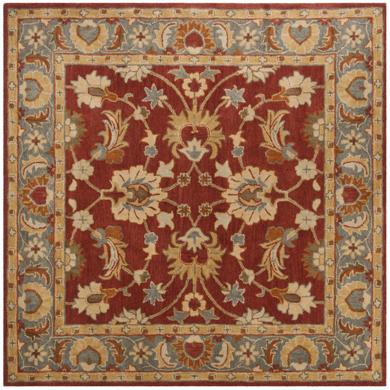 Cranmore Hand Tufted Wool Oriental Rug, Square 6'