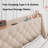 Einhomn Queen Bed Frame With 4 Storage Drawers, Upholstered Platform Bed Frame With Type-c & Usb Ports, Wingback Storage Headboard,beige